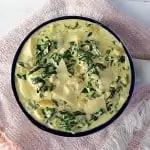 Creamed Spinach with Mozzarella