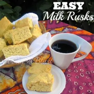 Easy Milk Rusks