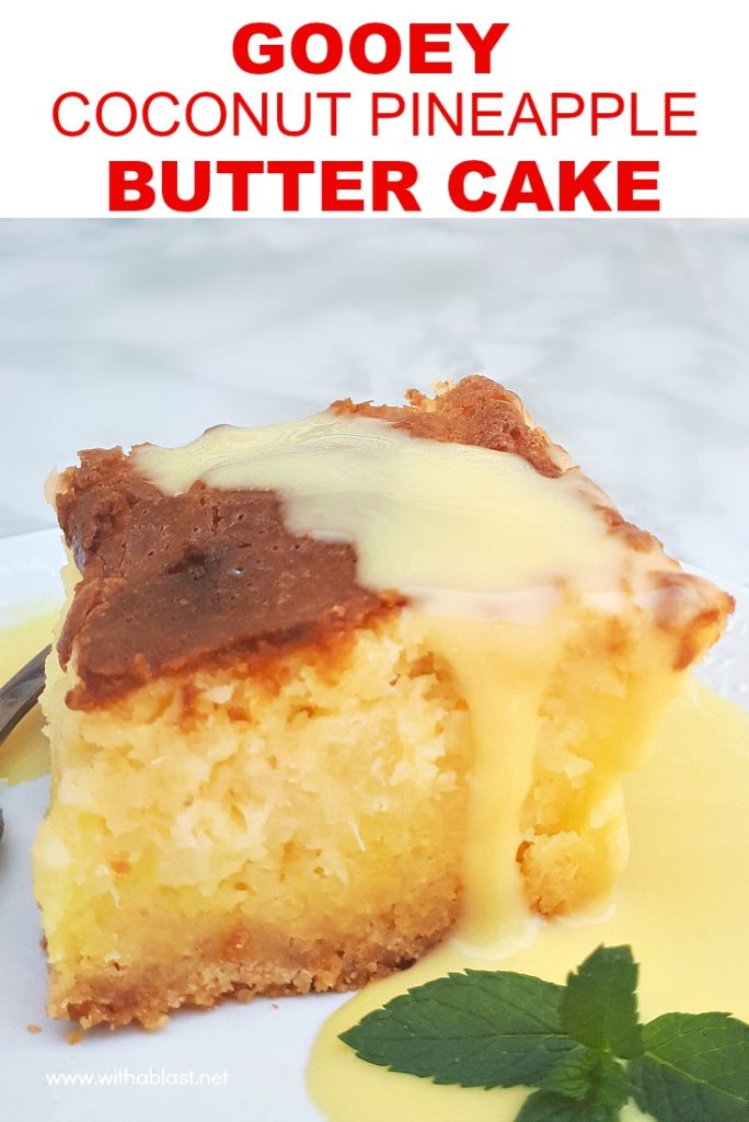 Gooey Coconut Pineapple Butter Cake