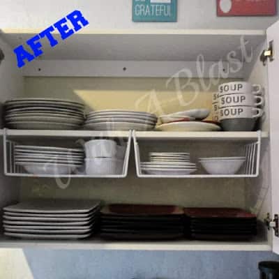 How to get your Kitchen Cabinets Organized - Quick and easy ! #Organizing #Storage #KitchenCabinets