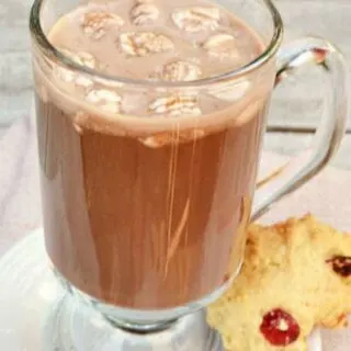 Thick Coconut Hot Chocolate (Lactose-Free)