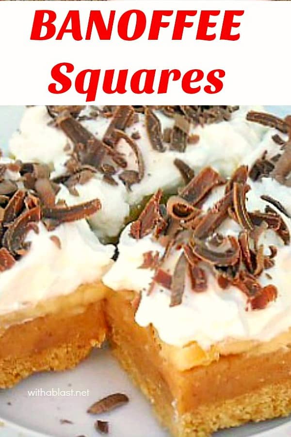 Banoffee Squares