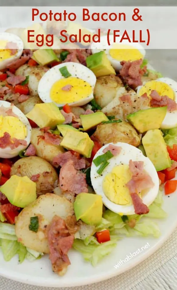 Potato Bacon & Egg Salad (Fall)