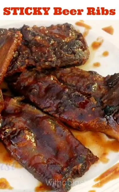Sticky Beer Ribs