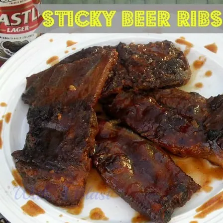 Sticky Beer Ribs 
