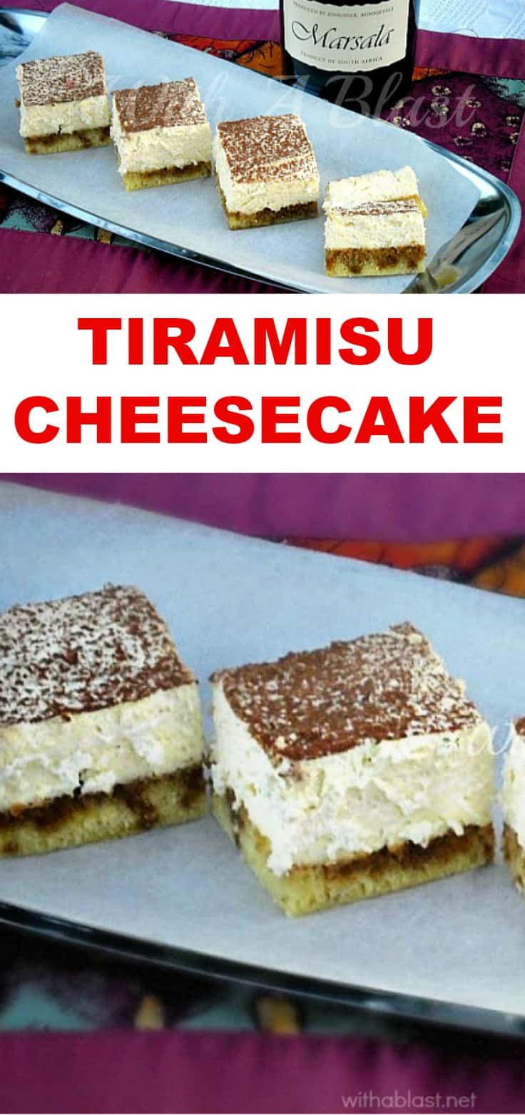 Tiramisu Cheesecake - Dreamy and so very creamy Cheesecake ~ never fail recipe !