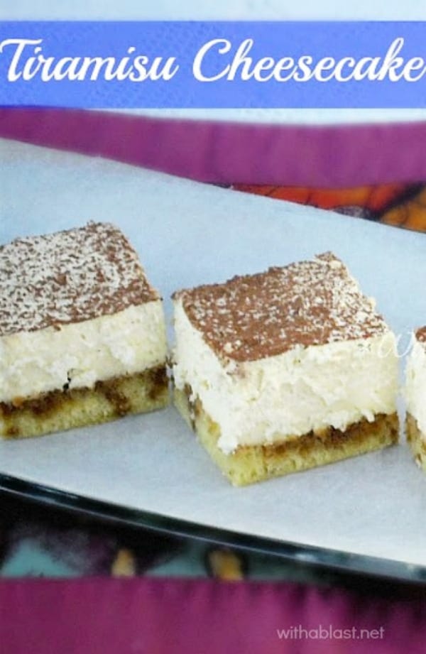 Tiramisu Cheesecake - Dreamy and so very creamy Cheesecake ~ never fail recipe !