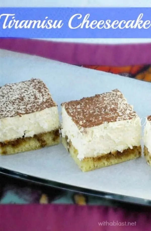 Tiramisu Cheesecake - Dreamy and so very creamy Cheesecake ~ never fail recipe !