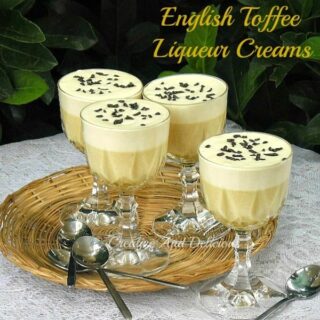 English Toffee Liqueur Creams