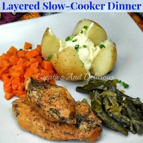 Layered Slow-Cooker Dinner