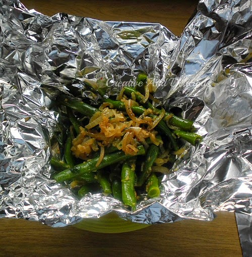 Layered Slow-Cooker Dinner ( Green Beans )