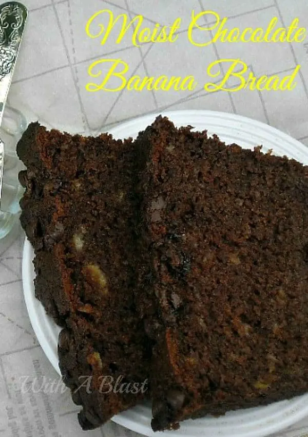 Moist Chocolate Banana Bread