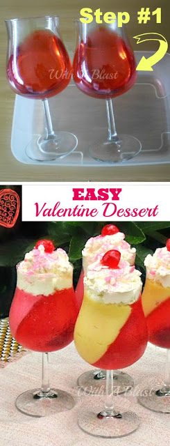 Easy to make Valentine Dessert