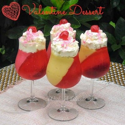 Easy to make Valentine Dessert 