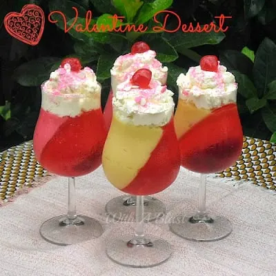 Easy to make Valentine Dessert  Easy to make Valentine Dessert