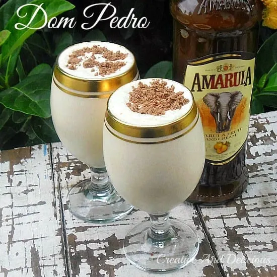 Dom Pedro ~ thick and smooth, BEST drinking boozy, ice-cream based dessert ! 