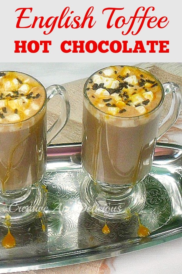 English Toffee Hot Chocolate