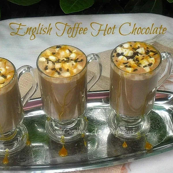 English Toffee Hot Chocolate 