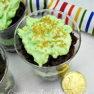 Mint Torte and Cream Dessert