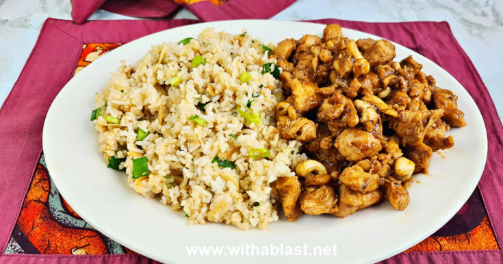 Spicy Chicken Nuggets and Eastern Rice