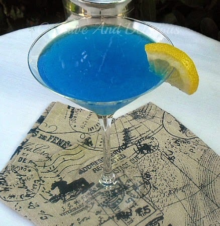 Blue Devil ~ Refreshing Cocktail with a delightful kick ! #BlueDevil #Drinks #Alcoholic