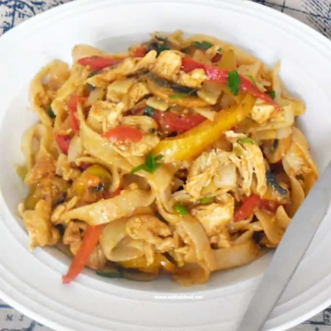 This Chicken and Peppers are bursting with flavor and so colorful. Kids also love this dish, which is so quick and easy to make on the stove top