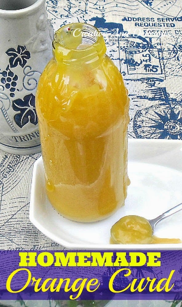 Homemade Orange Curd 