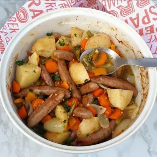 No-Fuss Sausage and Vegetable Casserole