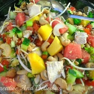 Thai Mango Chicken Salad