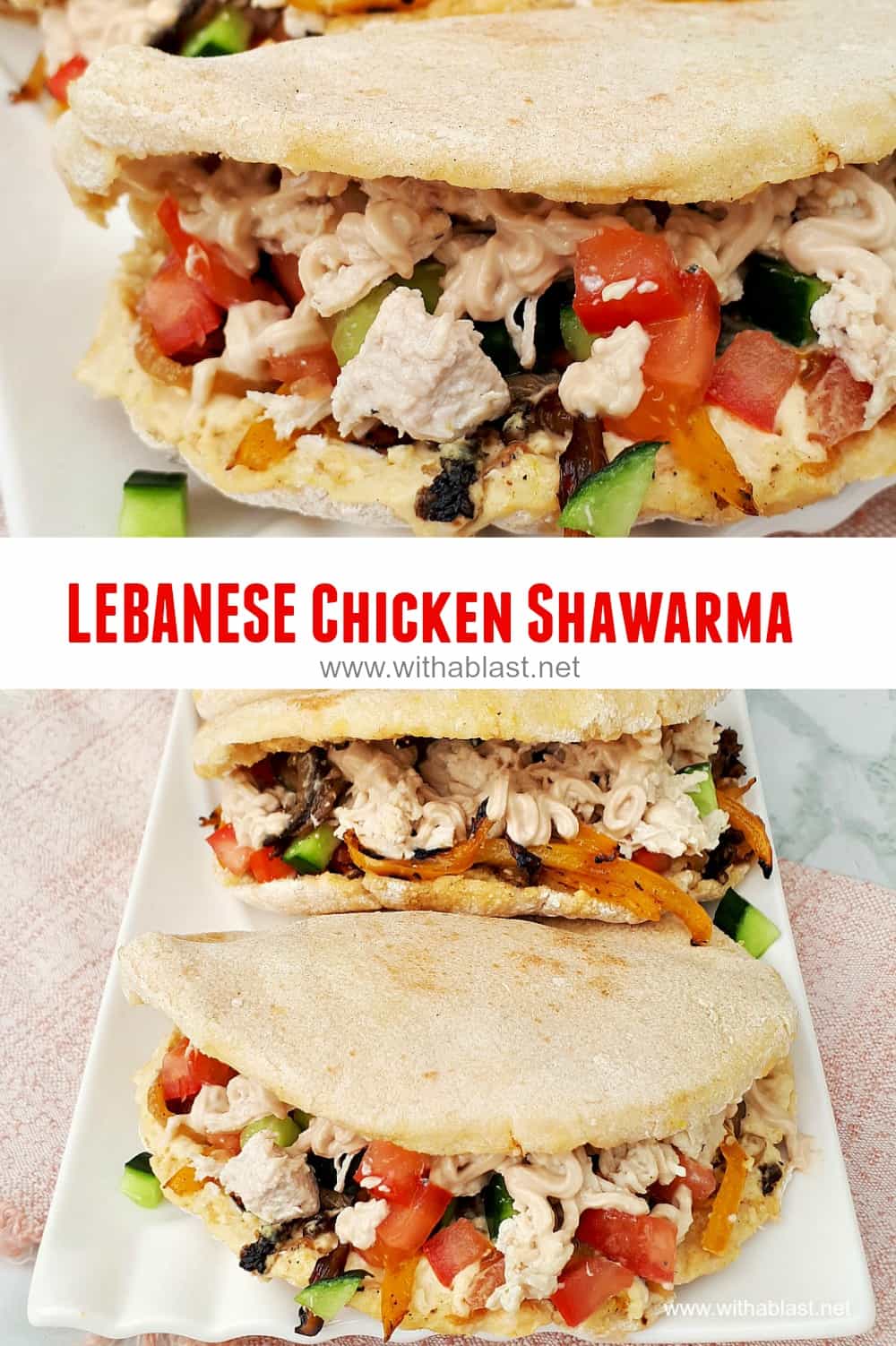 Lebanese Chicken Shawarma | With A Blast