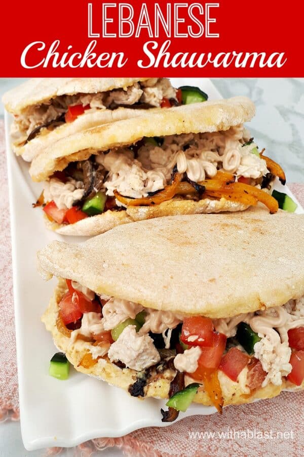 Lebanese Chicken Shawarma | With A Blast