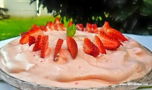 Skinny Strawberry Cream Pie Skinny Strawberry Cream Pie