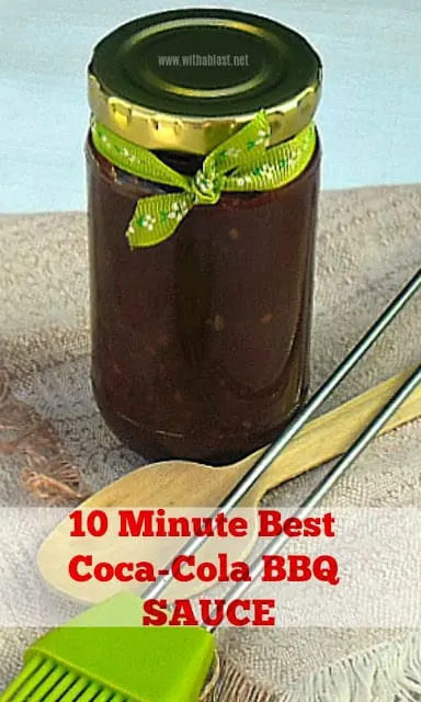 Versatile BBQ Sauce ~ use as a marinade / basting sauce or on meaty sandwiches and burgers 