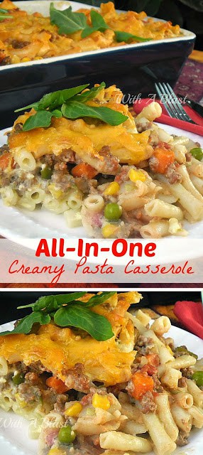 All-In-One Creamy Pasta Casserole