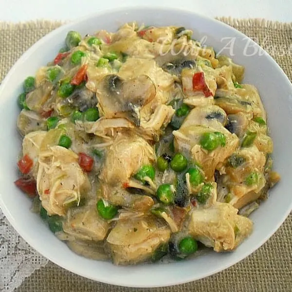 So tasty, no one will know this is a healthy, low fat version of this very popular Chicken-A-La-King ! So tasty, no one will know this is a healthy, low fat version of this very popular Chicken-A-La-King !