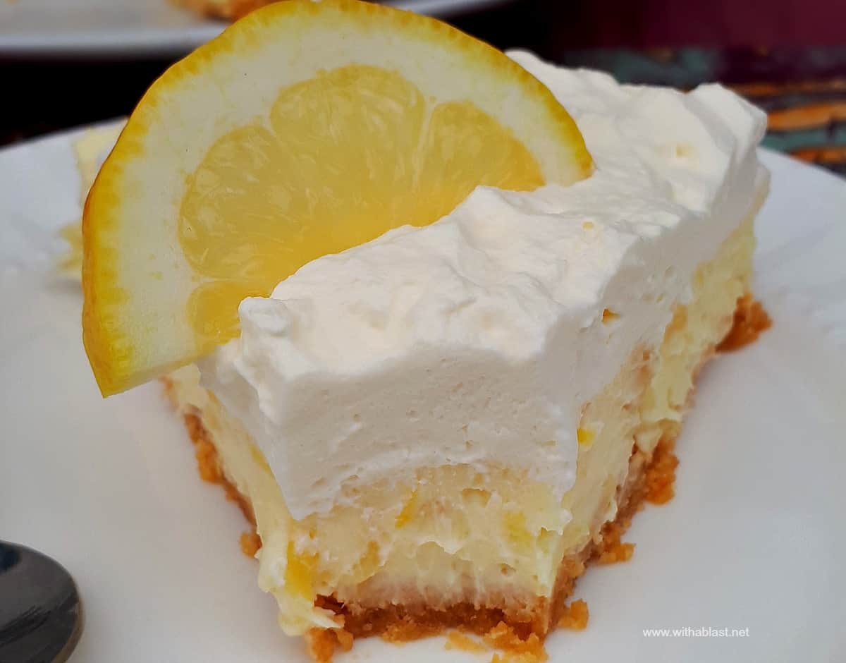 Pineapple Lemon Cheesecake Cream Pie