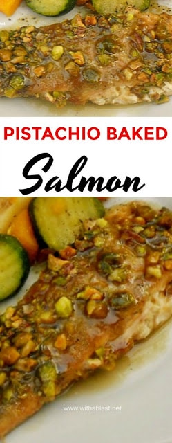 Pistachio Baked Salmon