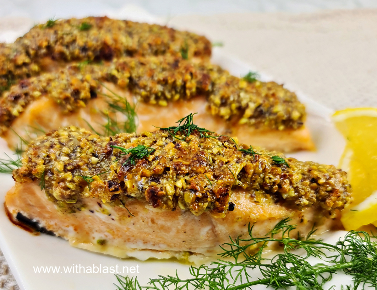 Pistachio Crusted Salmon