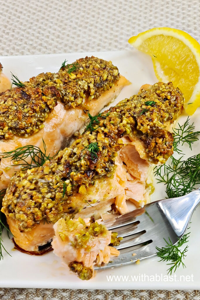 Pistachio Crusted Salmon