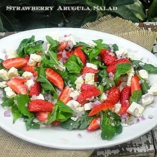 Strawberry Arugula Salad