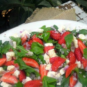 Strawberry Arugula Salad