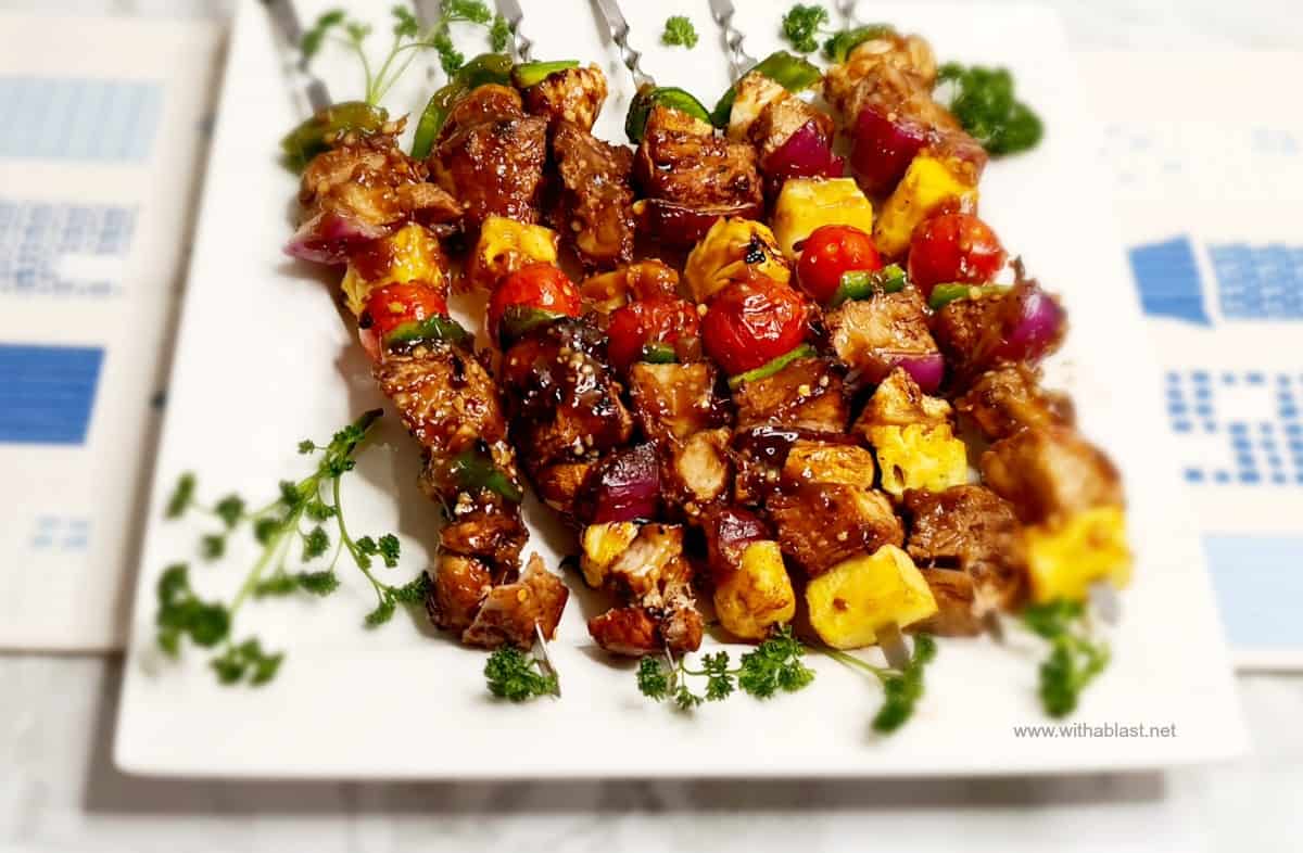 Teriyaki Pork Kebabs