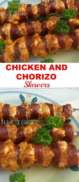 Easiest, most delicious Chicken skewers for your next BBQ {the secret is in the quick marinade!}