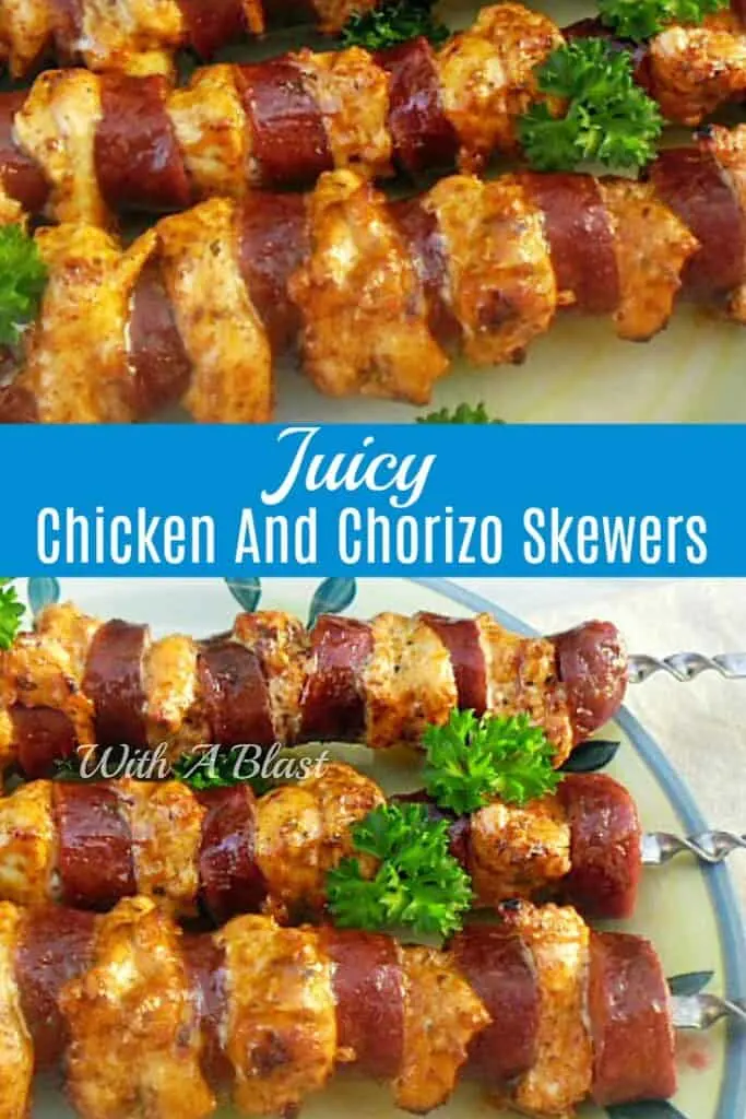 Chicken and Chorizo Skewers
