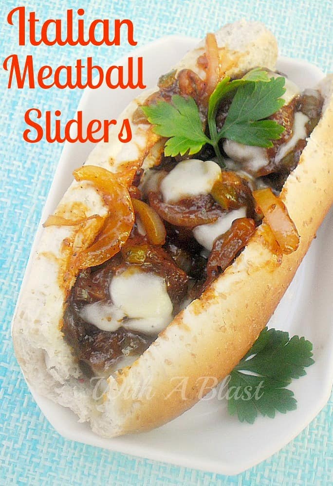 Italian Meatball Sliders