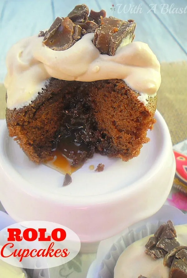 Rolo Cupcakes