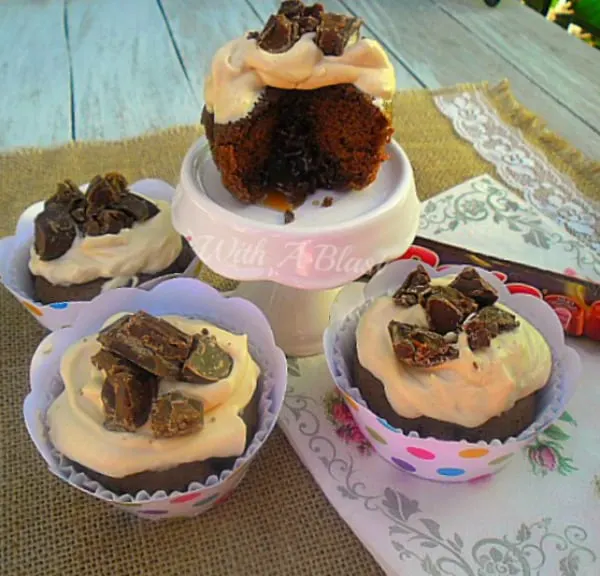 Rolo Cupcakes