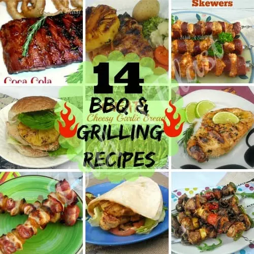 BBQ & Grilling recipes, including a best marinade, breads, kebabs and more ! 14 BBQ and Grilling Recipes