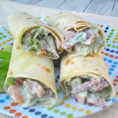 BLT Wraps (Non-Mayo Sauce)