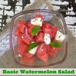 Basic Watermelon Salad
